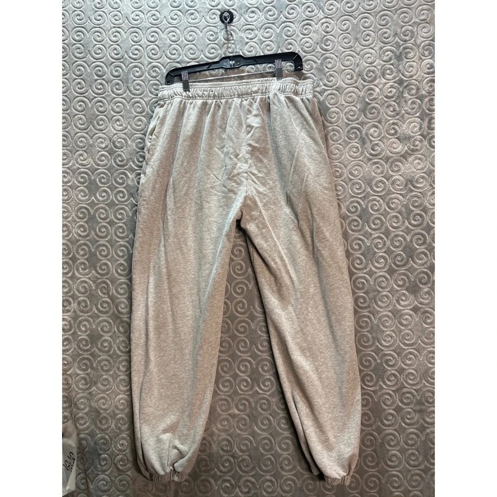 Gray Sweatpants‎ Joggers Pants Size XXL Elastic Waistband Casual Athleisure